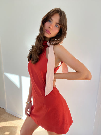 Sweet Jane Mini Dress | Sangria Spice